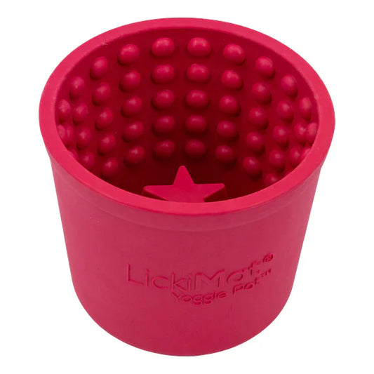 LickiMat® Yoggie Pot pink 