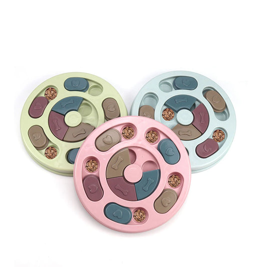 Circular puzzle feeder - Home Alone Dog Toys