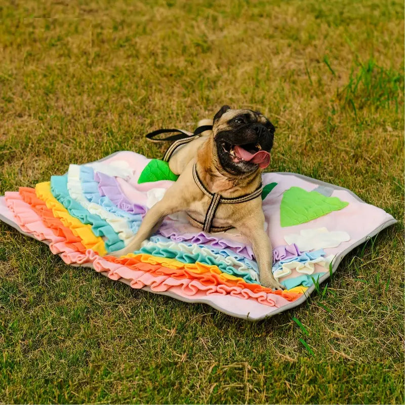 pug on extra dog large snuffle mat